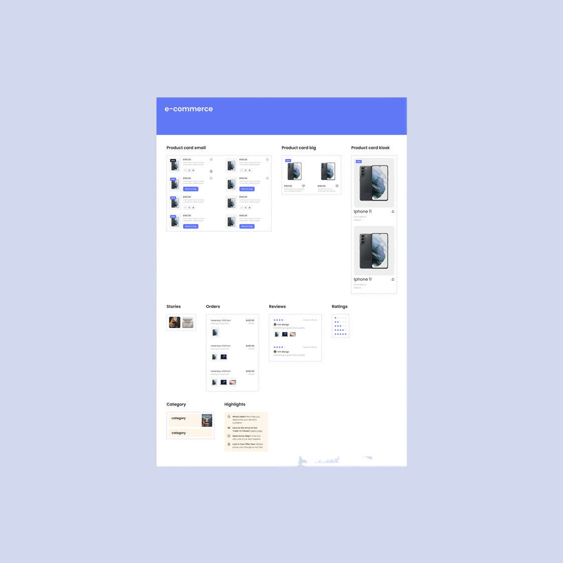 Design System Screenshot İmage